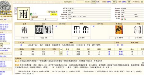 青字部件|漢語多功能字庫